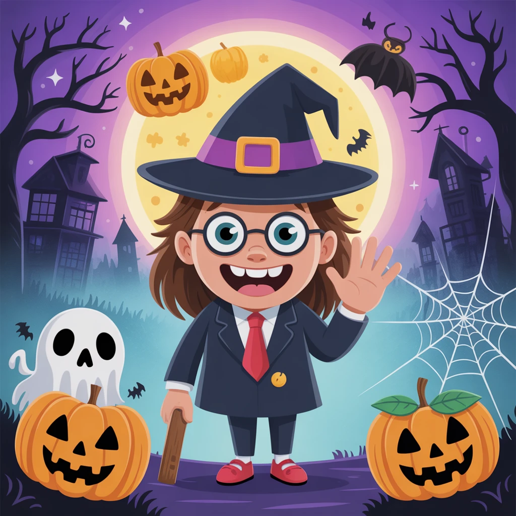 Cover image of Spooky Halloween Difference Challenge: Find the Hidden Secrets!