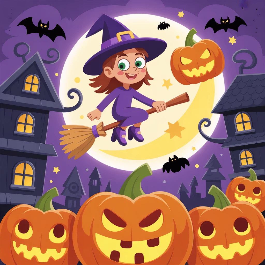 Cover image of Spooky Halloween Night Adventure - Free Online Game