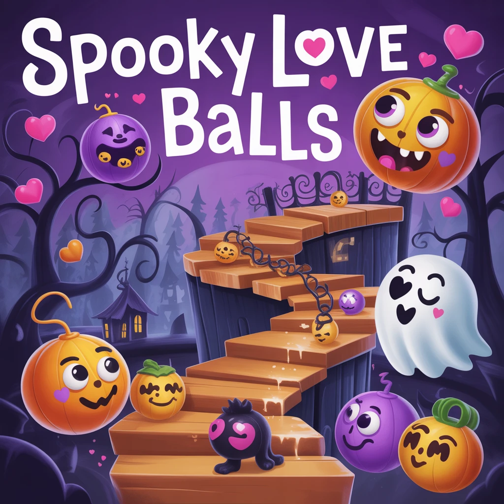 Cover image of Spooky Love Balls: Halloween Challenge Online Game