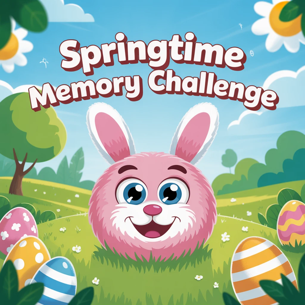 Cover image of Springtime Memory Challenge: Test Your Skills in This Free Online Game!