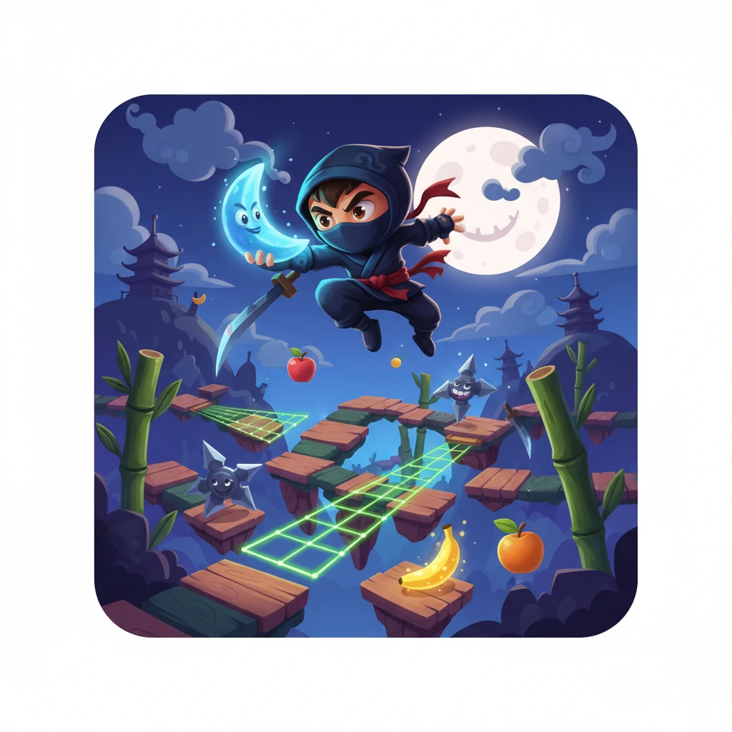 Cover image of Stealthy Shadows: The Ninja Clan Battle Online Game