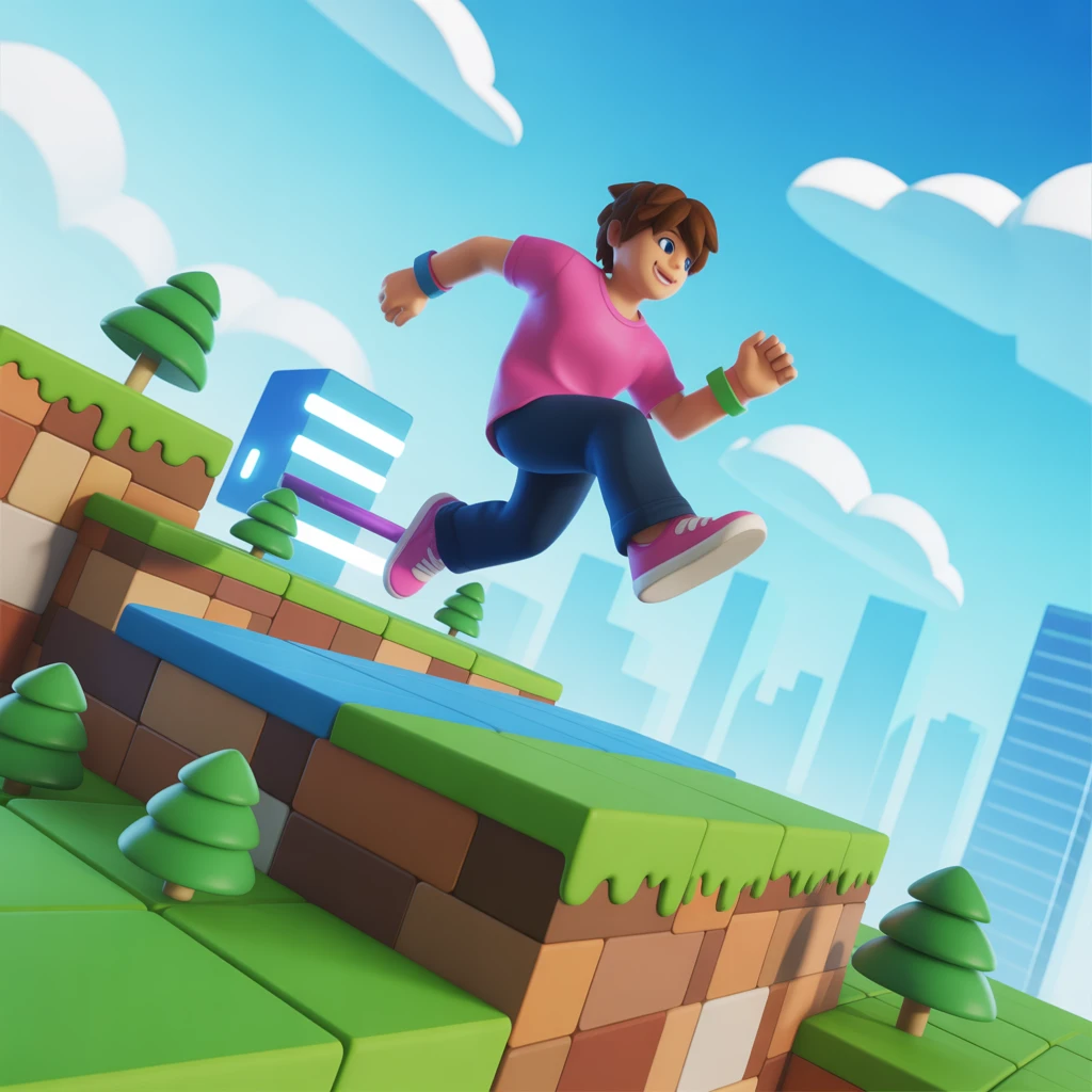 Cover image of Step Up Your Skills in this Engaging Obby Adventure!