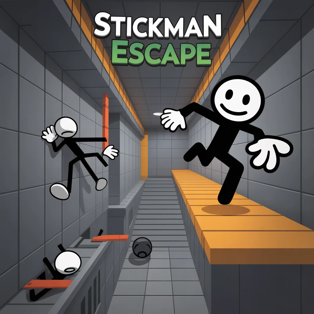 Cover image of Stickman Escape: Free Online Jailbreak Adventure Game