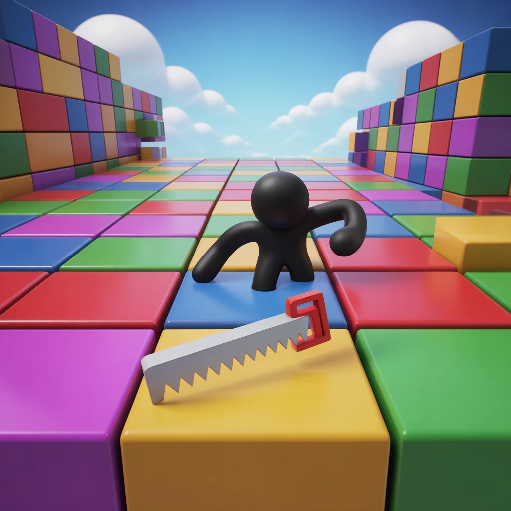Cover image of Stickman Saw: Survive the 3D Challenge in this Thrilling Online Game