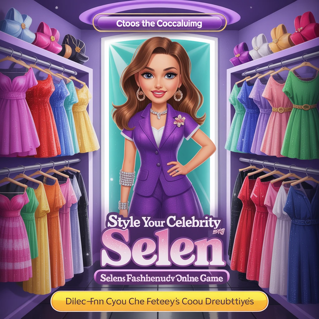 Cover image of Style Your Celebrity: Selen's Fashion Adventure Online Game
