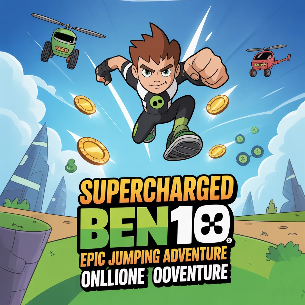 Cover image of Supercharged Ben10: Epic Jumping Adventure Online