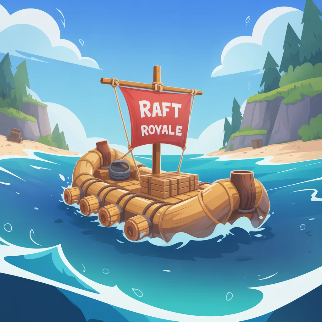 Cover image of Survival Challenge: Raft Royale Adventure Online Game