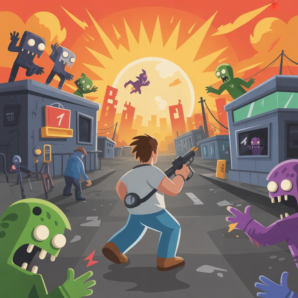 Cover image of Survive the Apocalypse: Dead Zone Challenge - Free Online Game