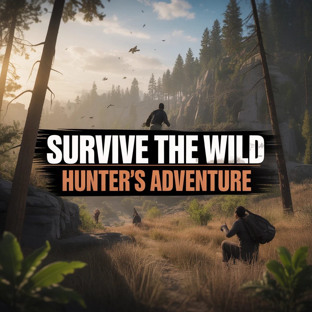 Cover image of Survive the Wild: Hunter's Adventure in this Free Browser Game