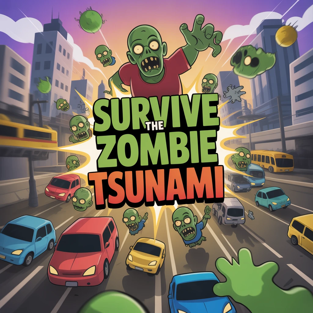 Cover image of Survive the Zombie Tsunami: Play This Free Online Adventure!