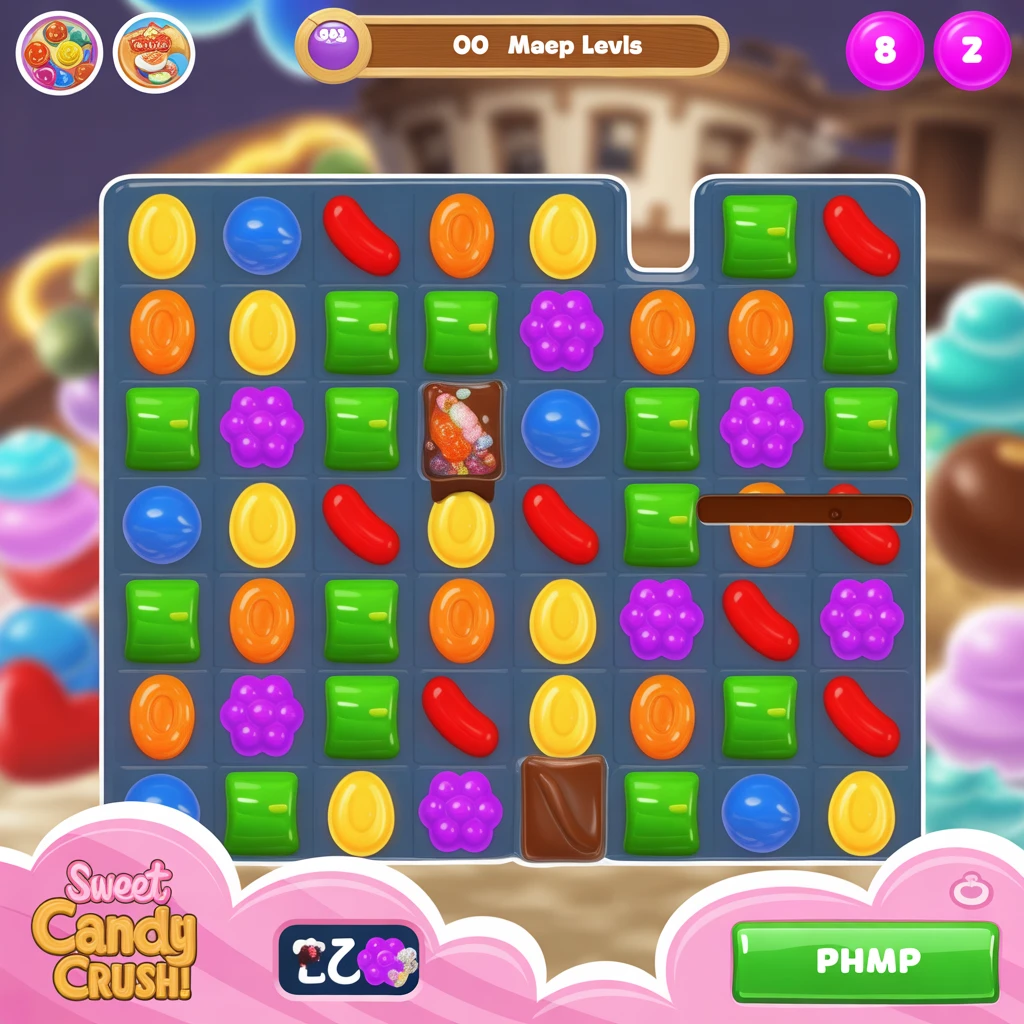 Cover image of Sweet Candy Crush: Play This Fun Online Game for Free!