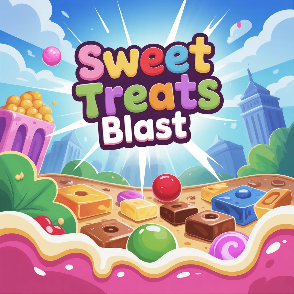 Cover image of Sweet Treats Blast: An Exciting Free Online Candy Adventure