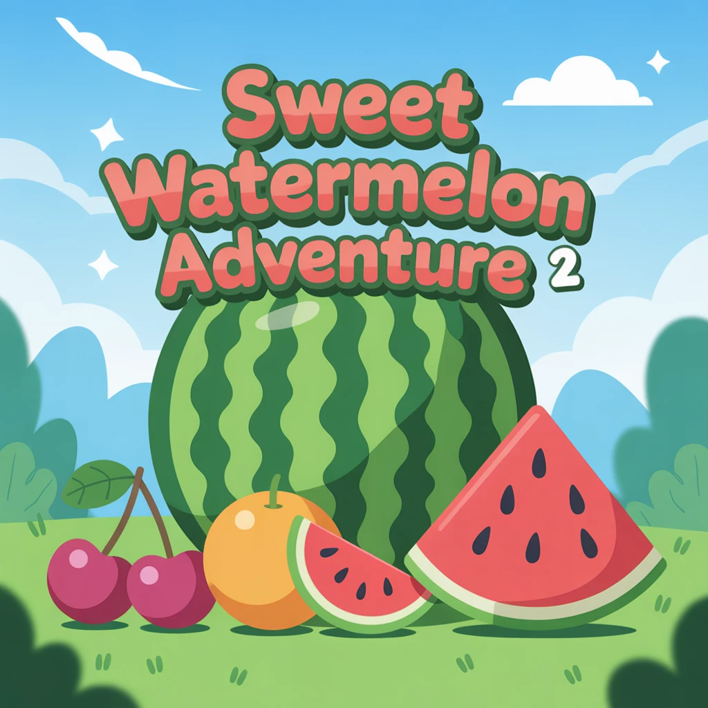 Cover image of Sweet Watermelon Adventure 2: A Free Online Game Fun