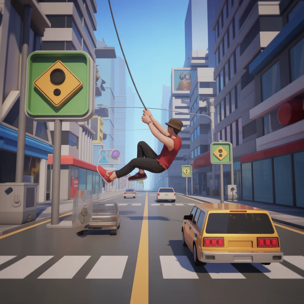 Cover image of Swing City: Unleash Your Adventure in this Free Online Browser Game!