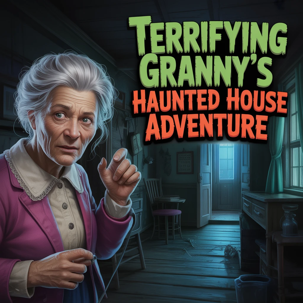Cover image of Terrifying Granny's Haunted House Adventure