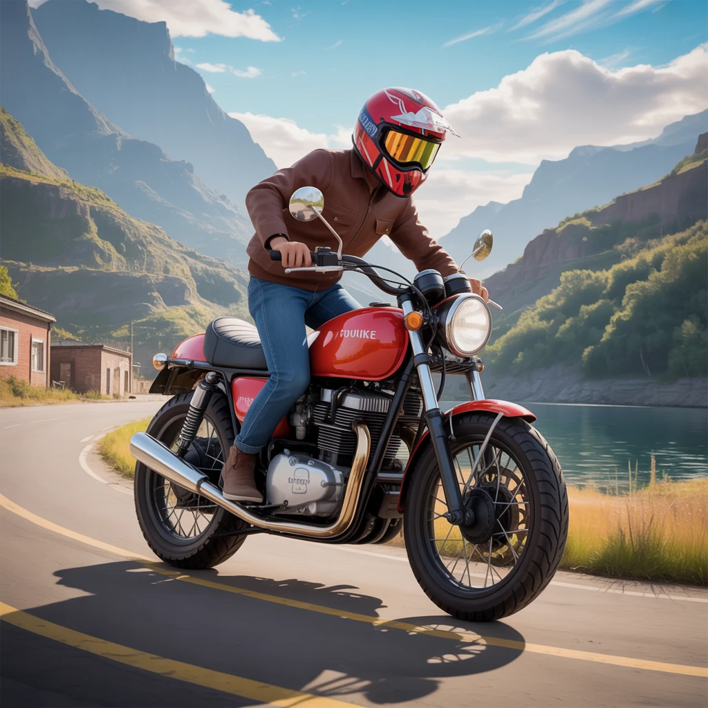Cover image of Thrilling Motorbike Puzzle Adventure: Play Online for Free!