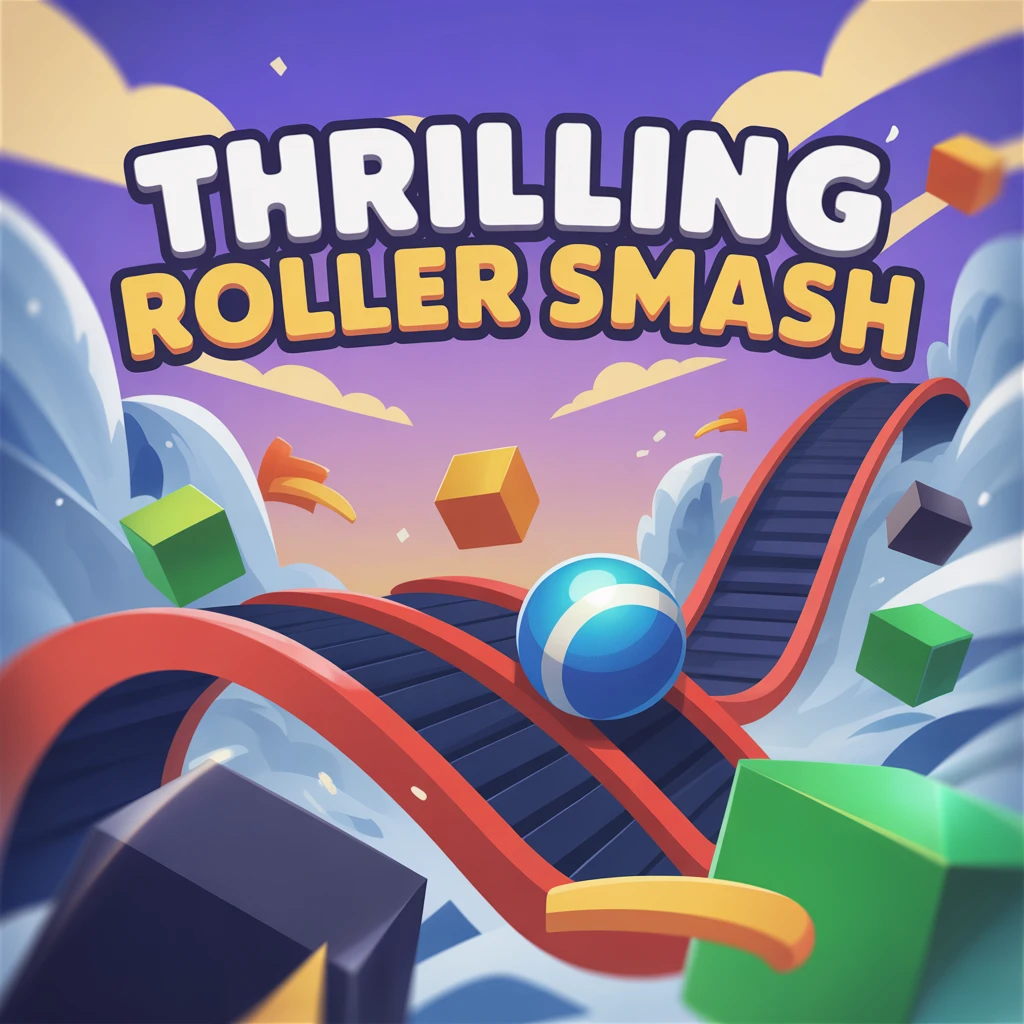 Cover image of Thrilling Roller Smash: Free Online Adventure Game
