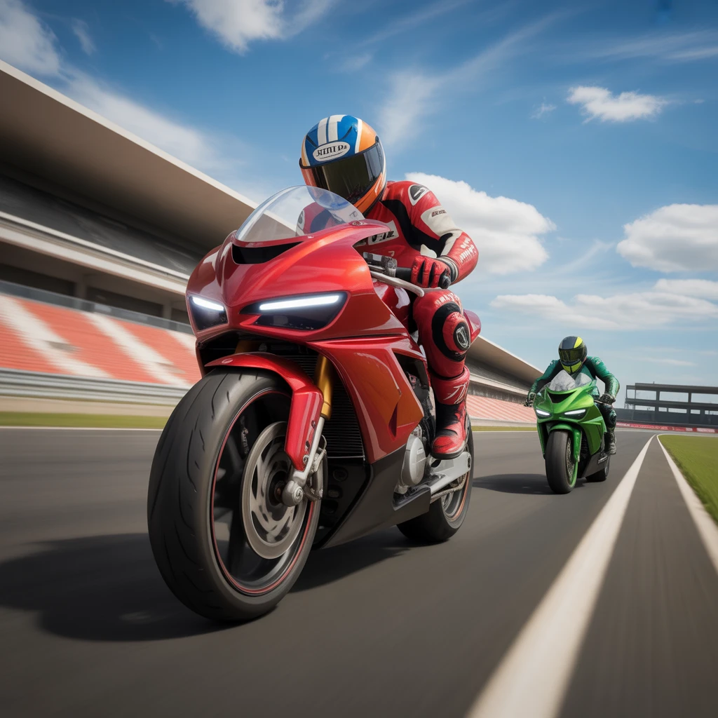 Cover image of Thrilling Superbike Slide Adventure - Free Online Racing Game