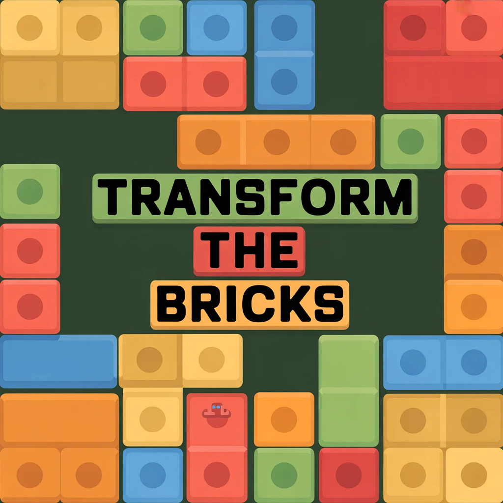 Cover image of Transform the Bricks: Free Online Puzzle Challenge