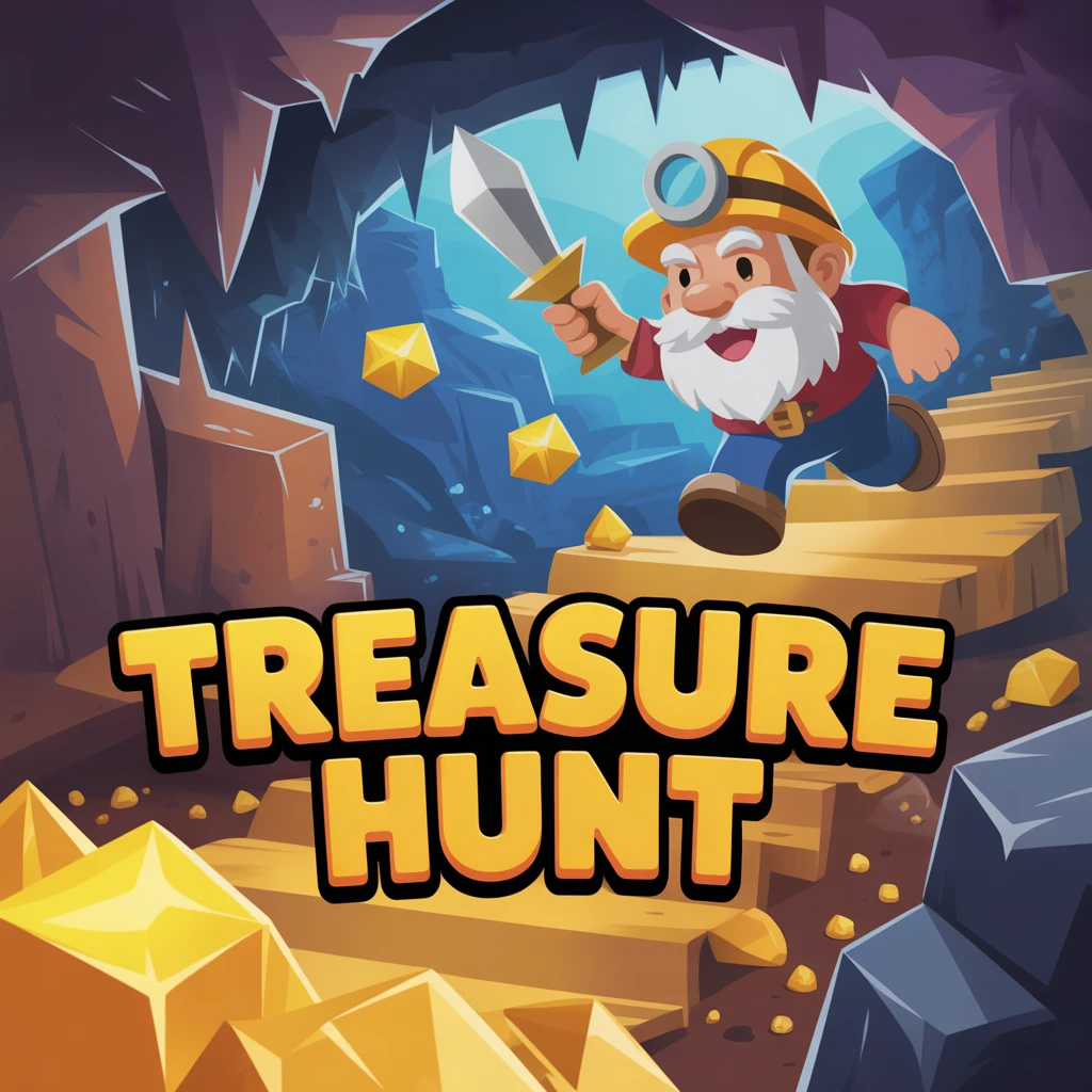Cover image of Treasure Hunt: Embark on a Free Online Gold Mining Adventure!