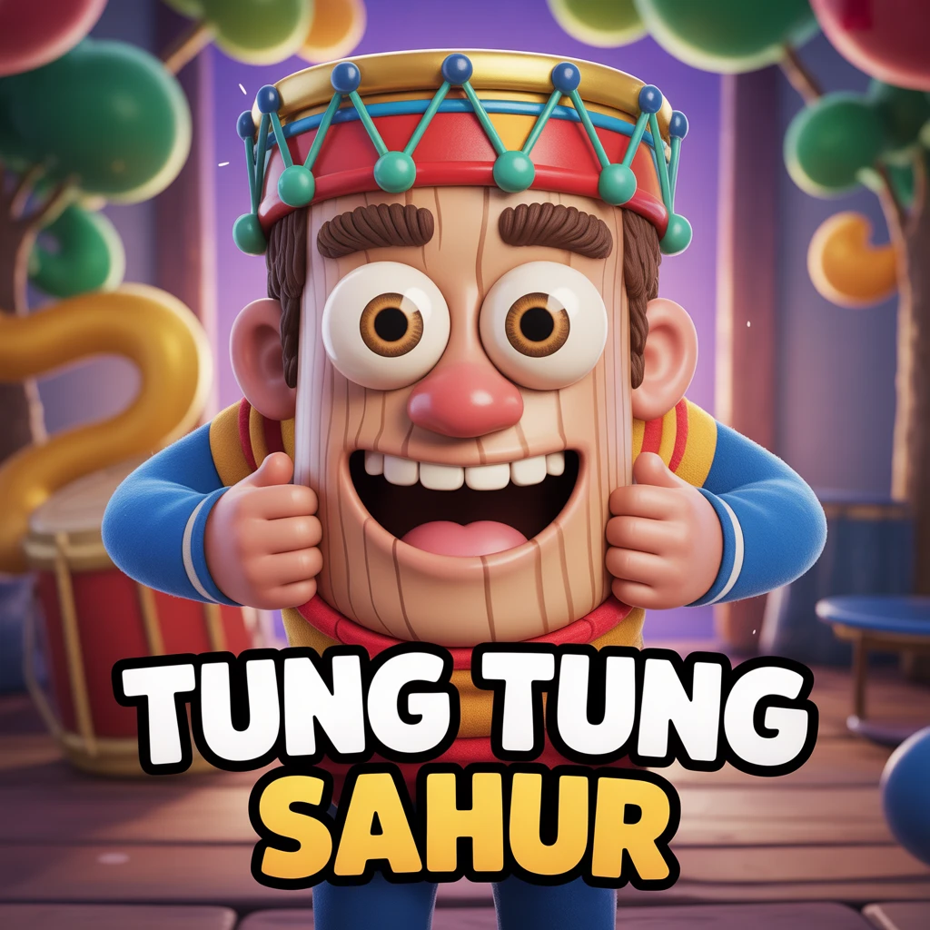 Cover image of Tung Tung Sahur: Hilarious Face Challenge - Play Online for Free!