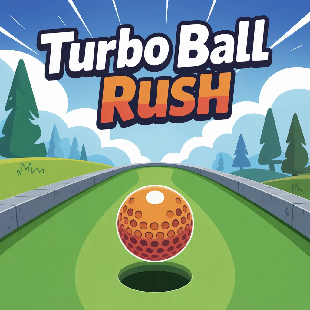 Cover image of Turbo Ball Rush: Fast-Paced Online Adventure