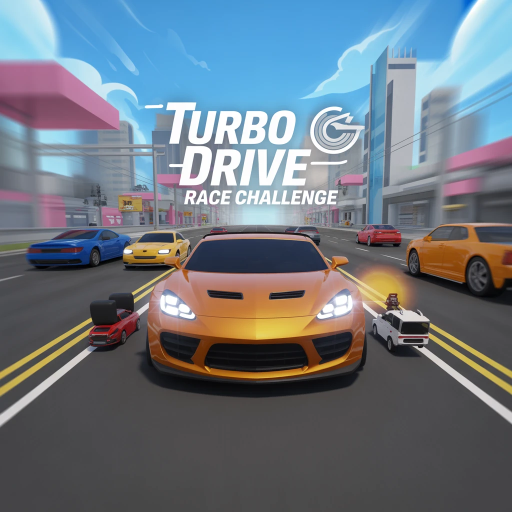 Cover image of Turbo Drive Race Challenge: Fast-Paced Online Fun!
