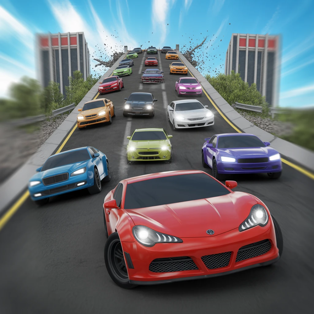 Cover image of Ultimate 2019 Xtreme Racing: Free Online Car Crash Challenge