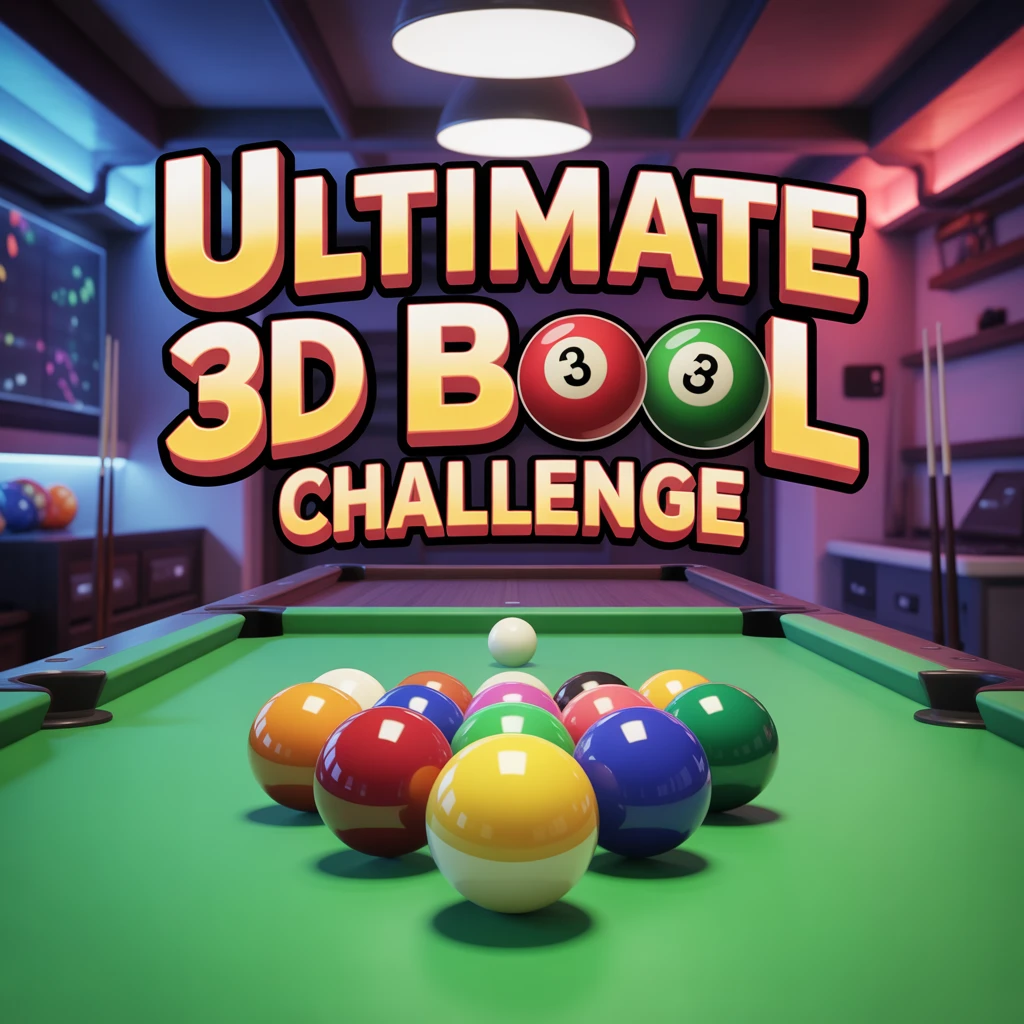 Cover image of Ultimate 3D Ball Pool Challenge: Play Free Online!