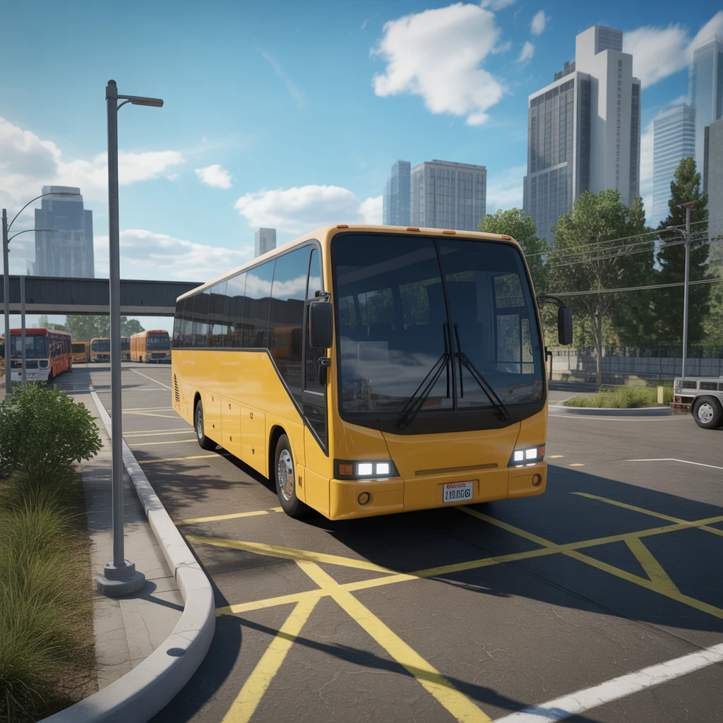 Cover image of Ultimate 3D Bus Parking Challenge - Play Free Online Game!