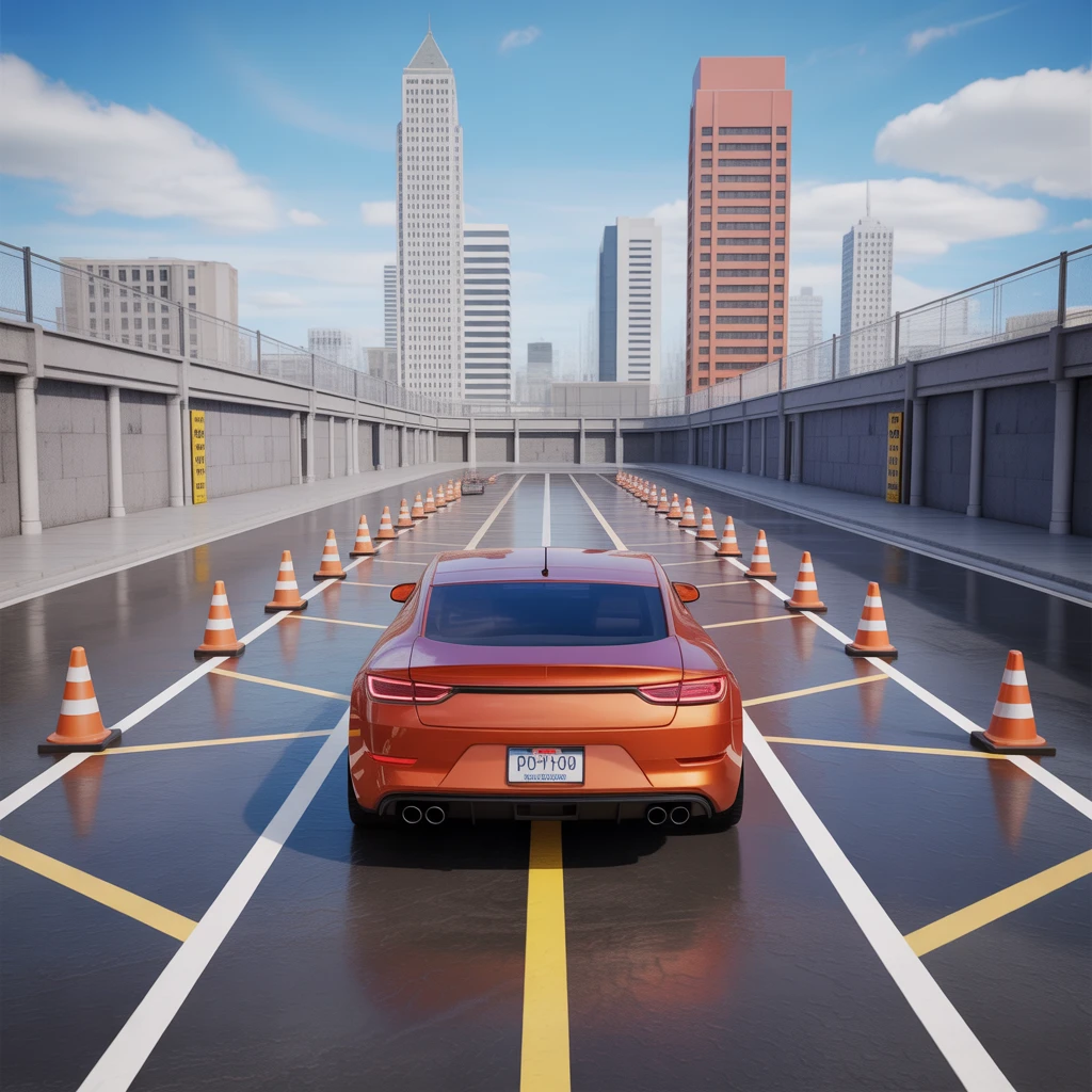 Cover image of Ultimate 3D Car Parking Challenge - Play Free Online Game!
