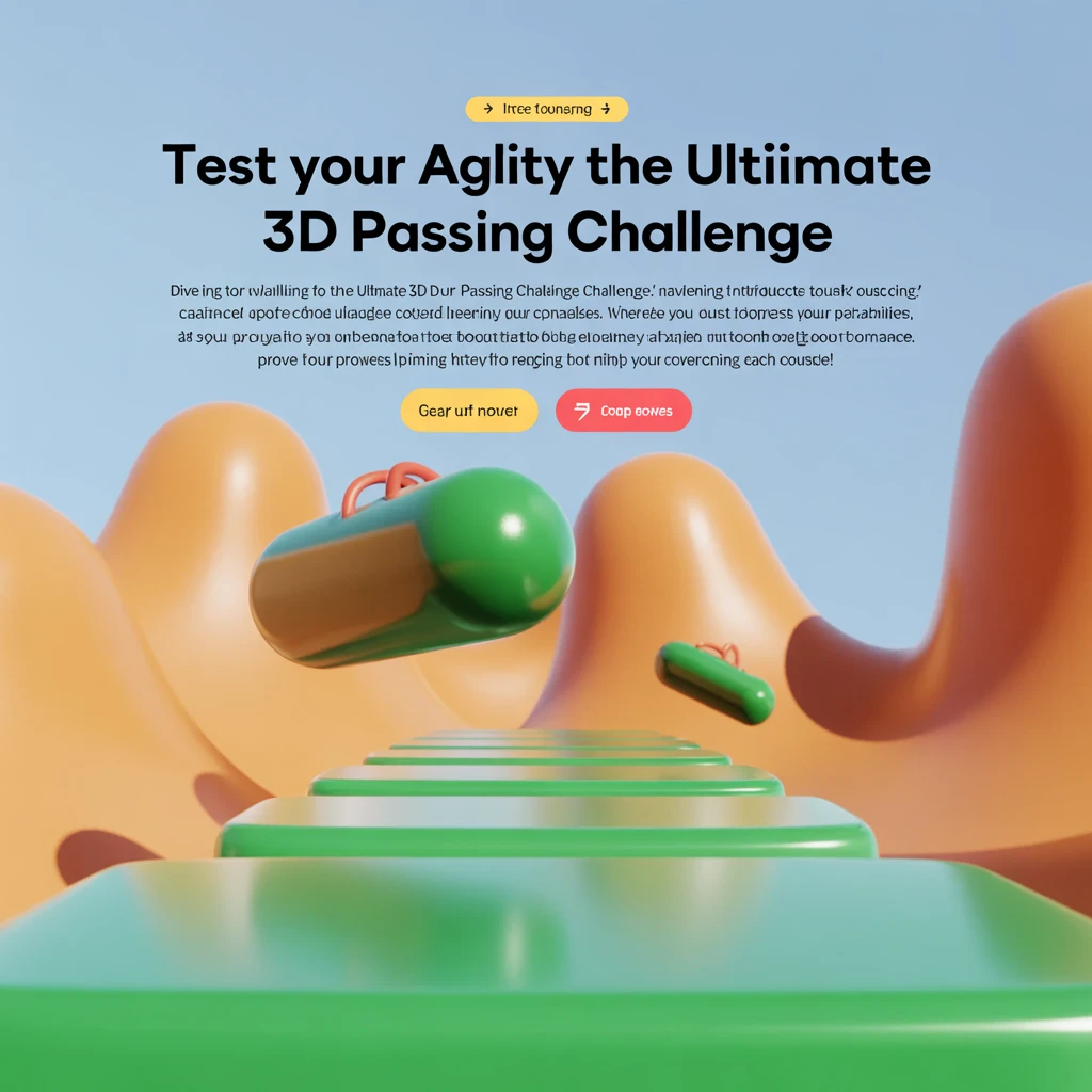 Cover image of Ultimate 3D Passing Challenge: Master Your Skills in This Free Online Game!