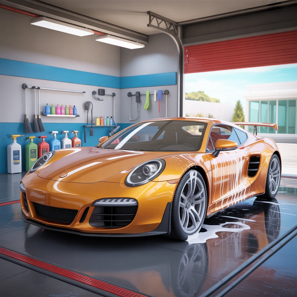 Cover image of Ultimate 3D Sports Car Cleaning Adventure - Play Now for Free!