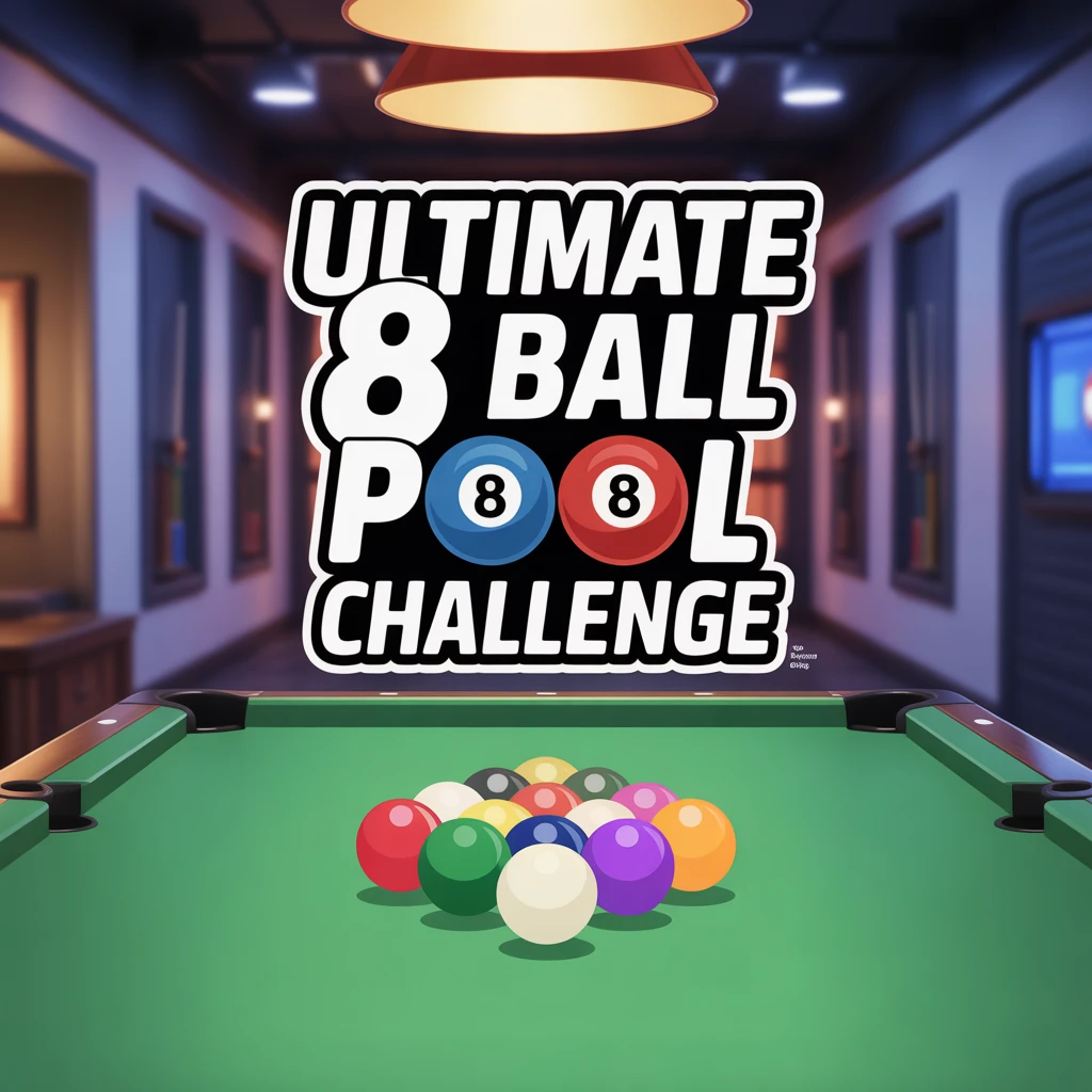 Cover image of Ultimate 8 Ball Pool Challenge - Play Online for Free!