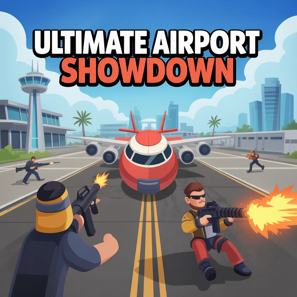 Cover image of Ultimate Airport Showdown: Free 3D Battle Game Online