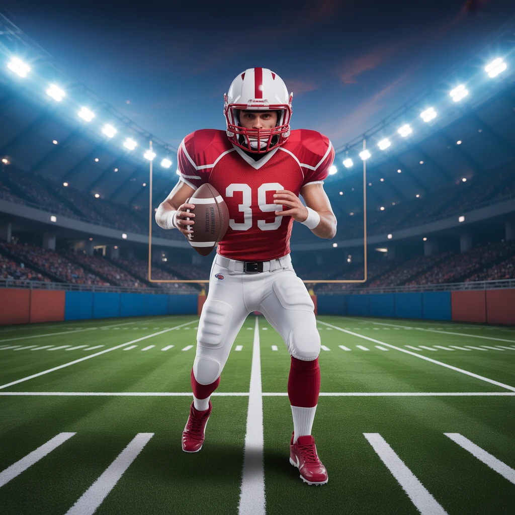 Cover image of Ultimate American Football Challenge: Free Online Game