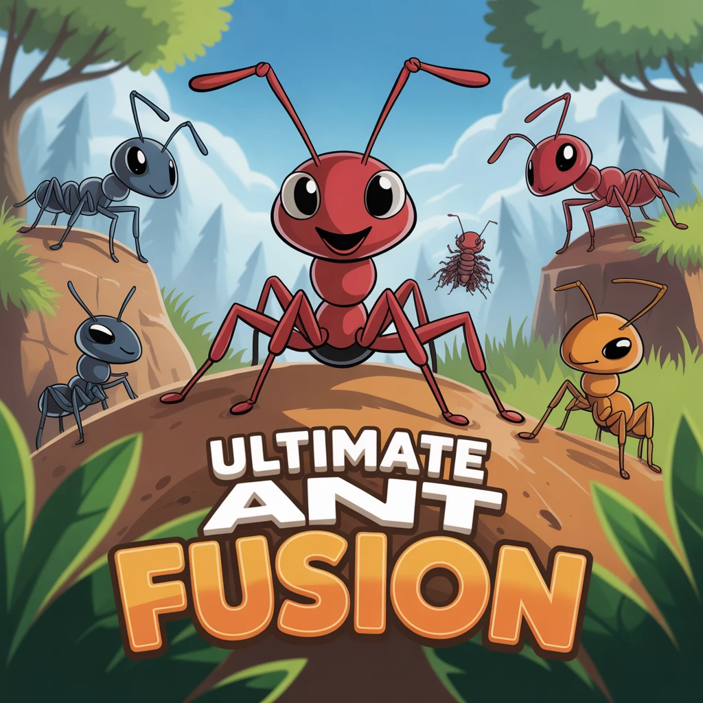 Cover image of Ultimate Ant Fusion: Merge and Conquer in this Free Online Game