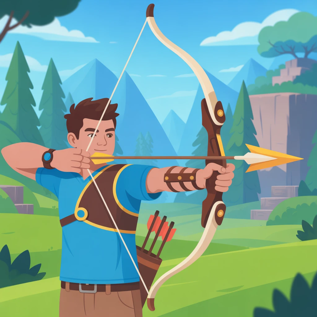 Cover image of Ultimate Archery Challenge: Super Bowmasters Online Game