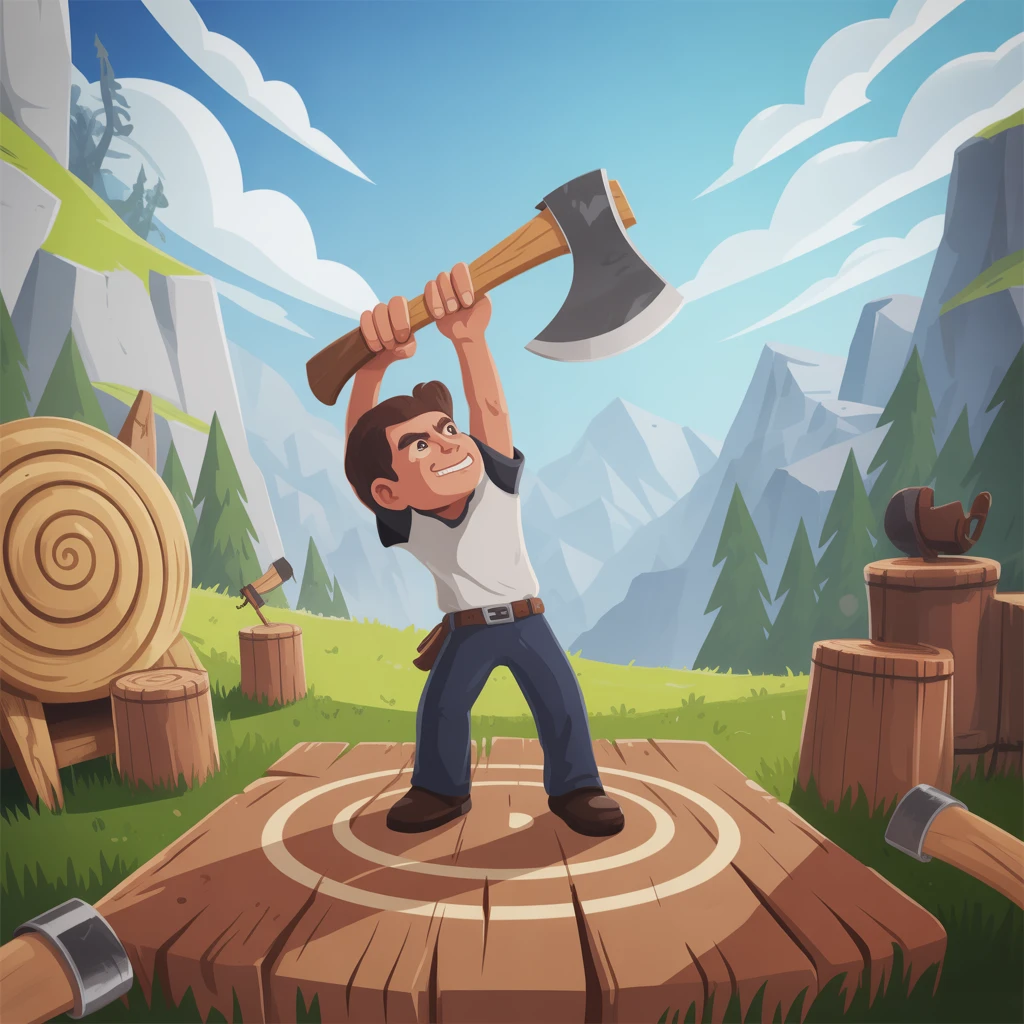 Cover image of Ultimate Axe Champion: Free Online Battle Game