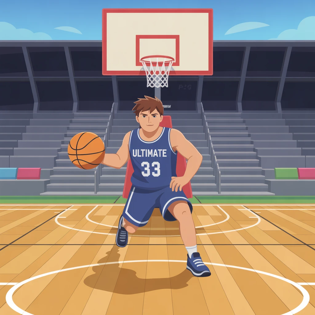 Cover image of Ultimate Basketball Challenge: Play Free Online Hoops Game!