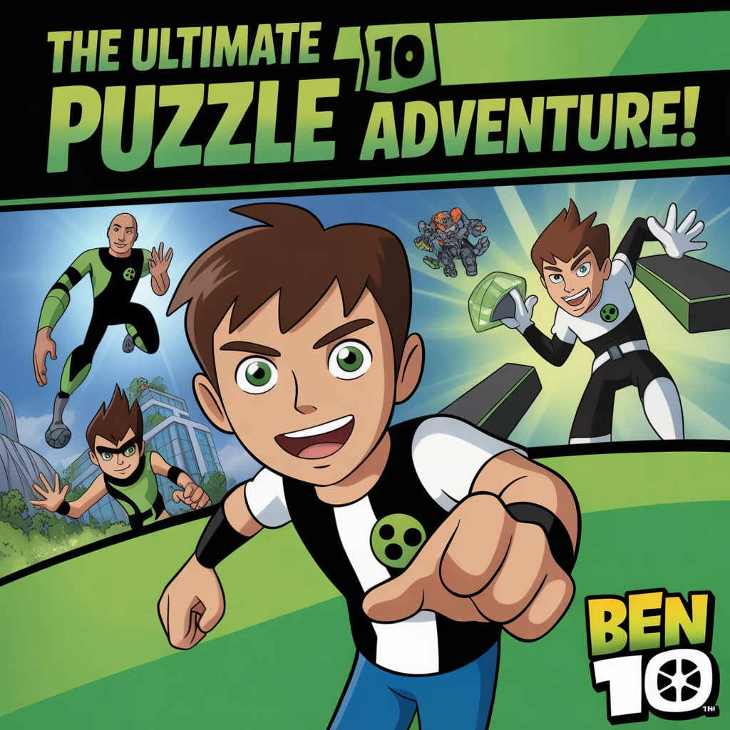 Cover image of Ultimate Ben 10 Puzzle Adventure - Play Now for Free!