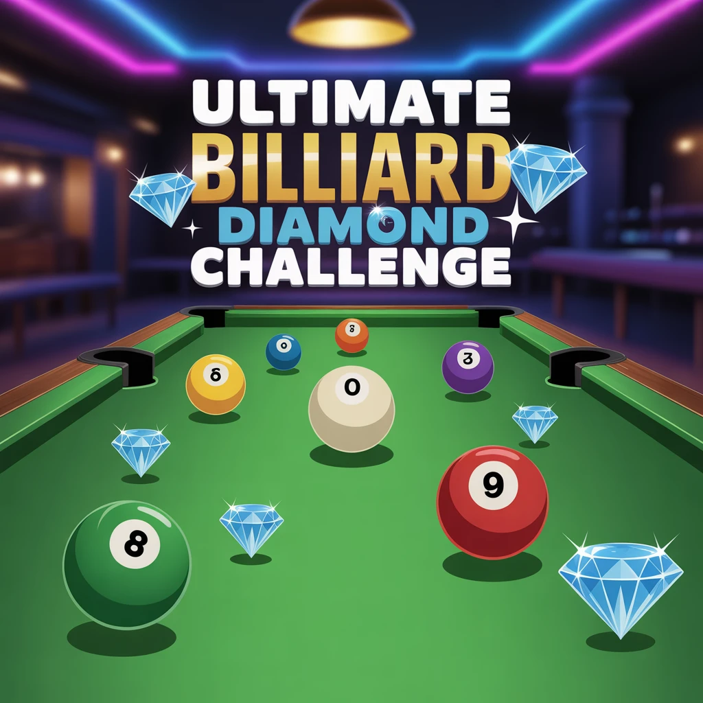 Cover image of Ultimate Billiard Diamond Challenge: Play Free Online Pool Game