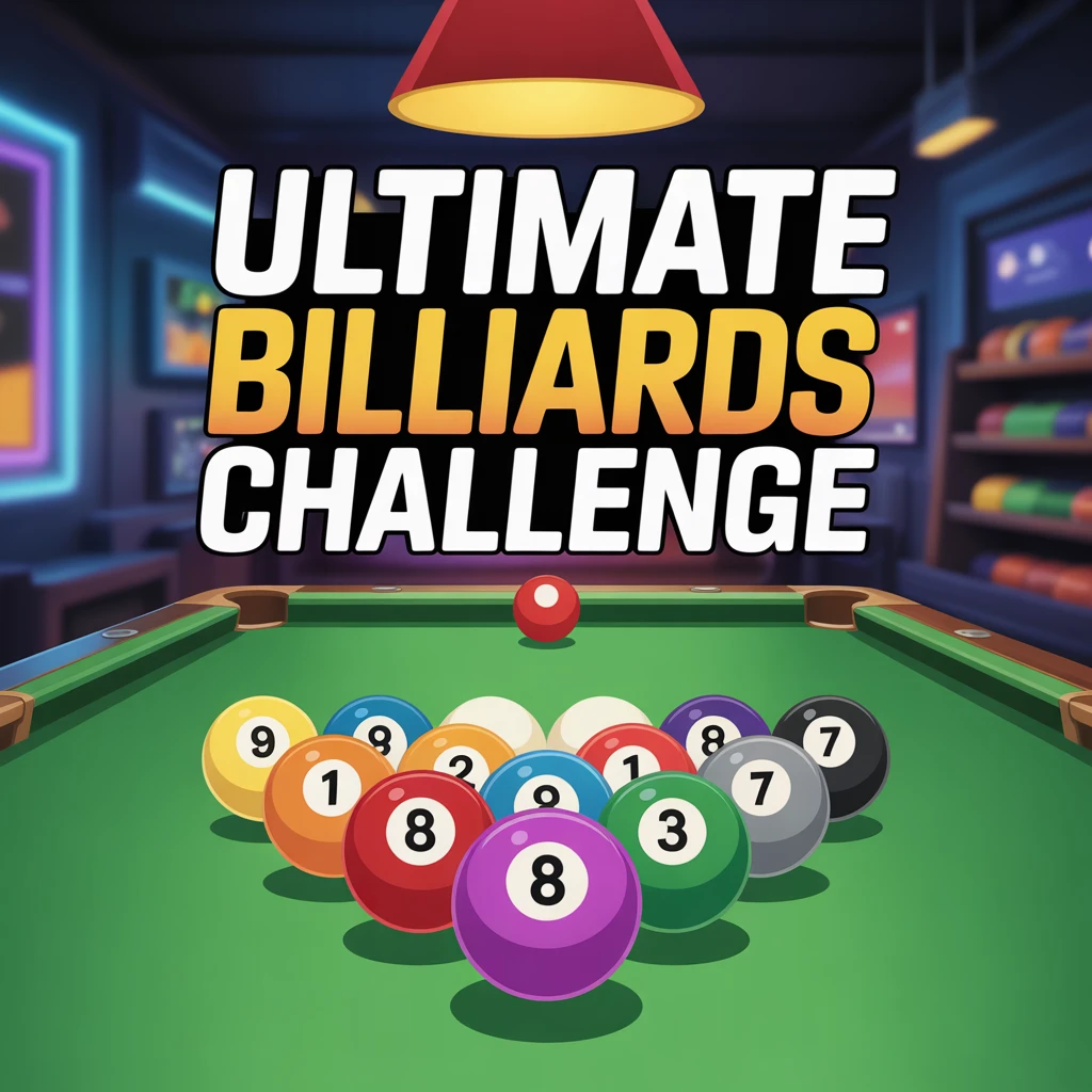 Cover image of Ultimate Billiards Challenge: Play Free Online Pool Game