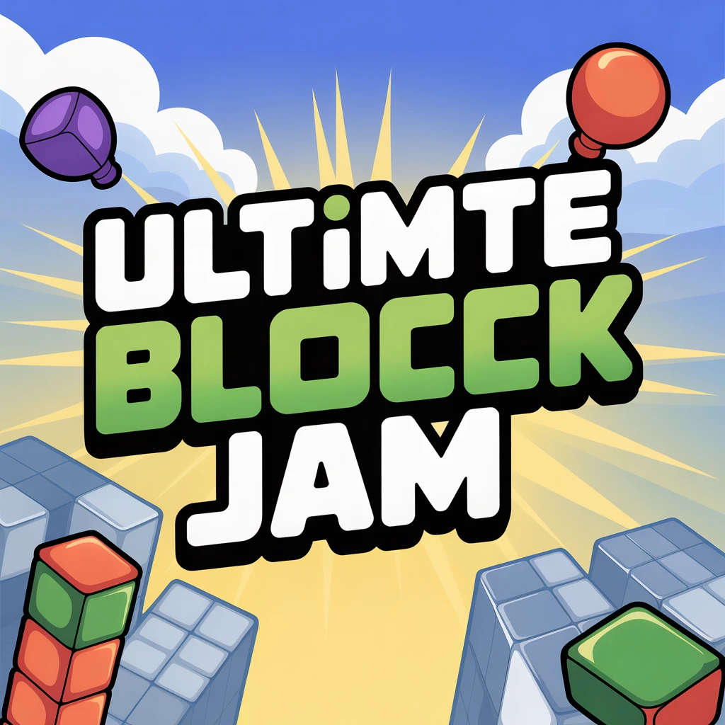 Cover image of Ultimate Block Jam: Free Online Match Puzzle Game