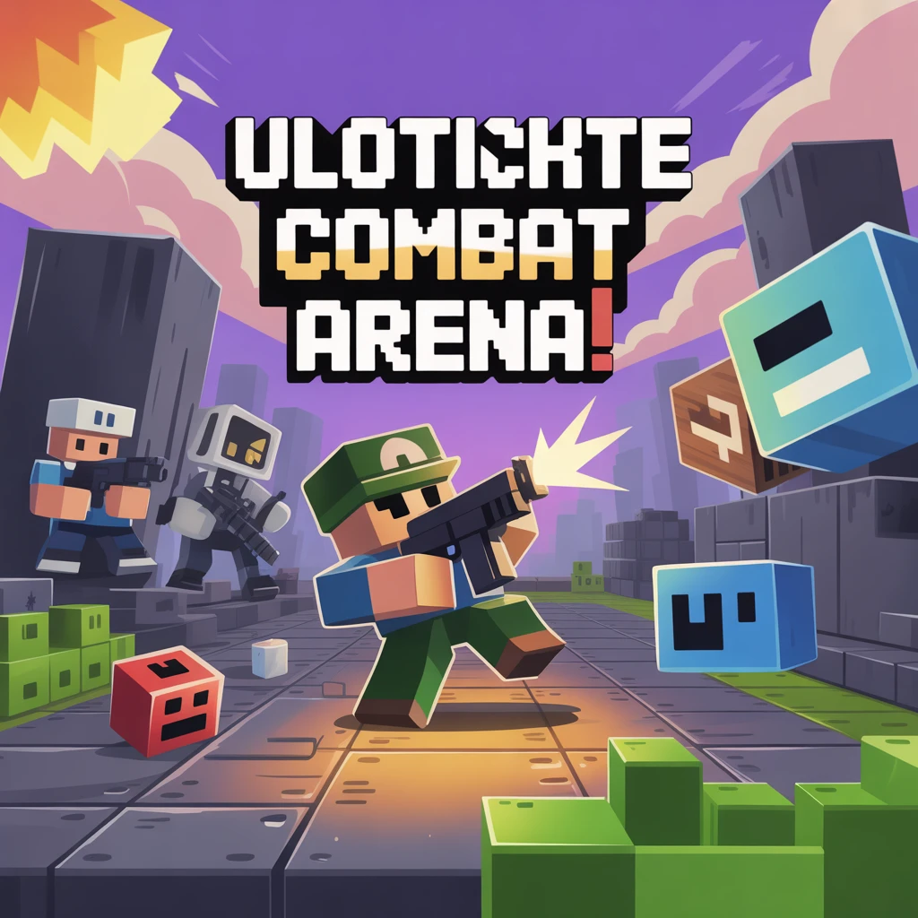 Cover image of Ultimate Blocky Combat Arena: Play Free Online Battles!