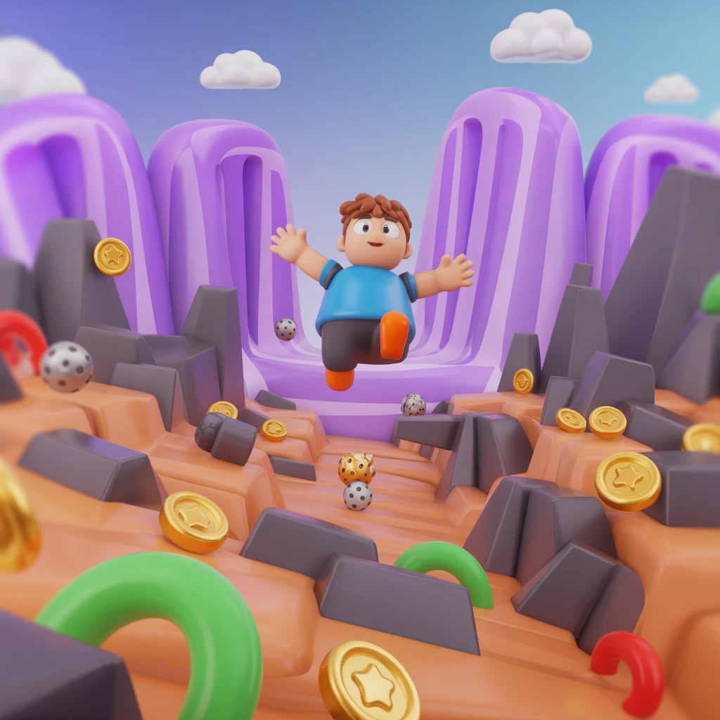 Cover image of Ultimate Bouncing Adventure: Play the Free Online Game Now!
