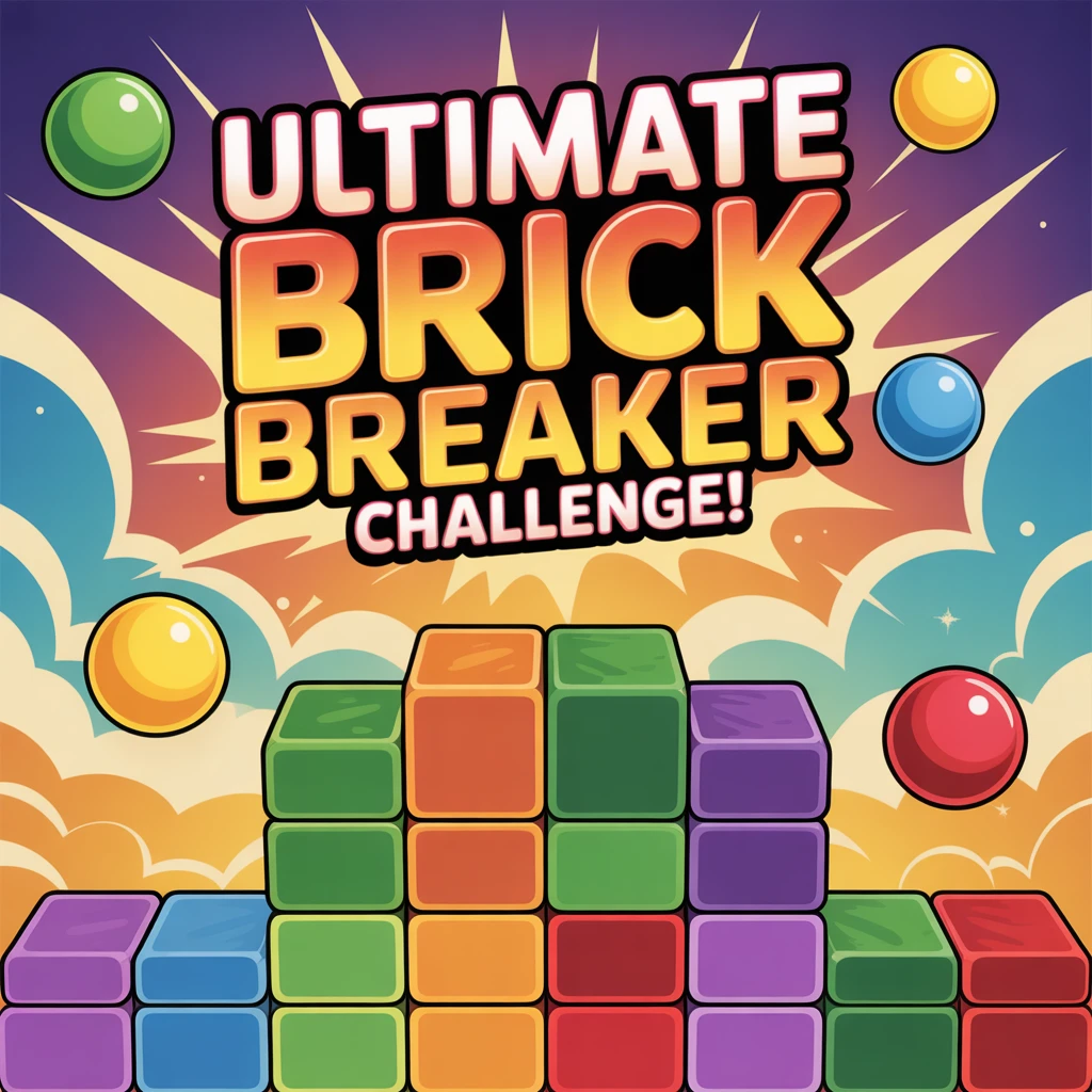 Cover image of Ultimate Brick Breaker Challenge: Smash and Win in This Free Online Game!