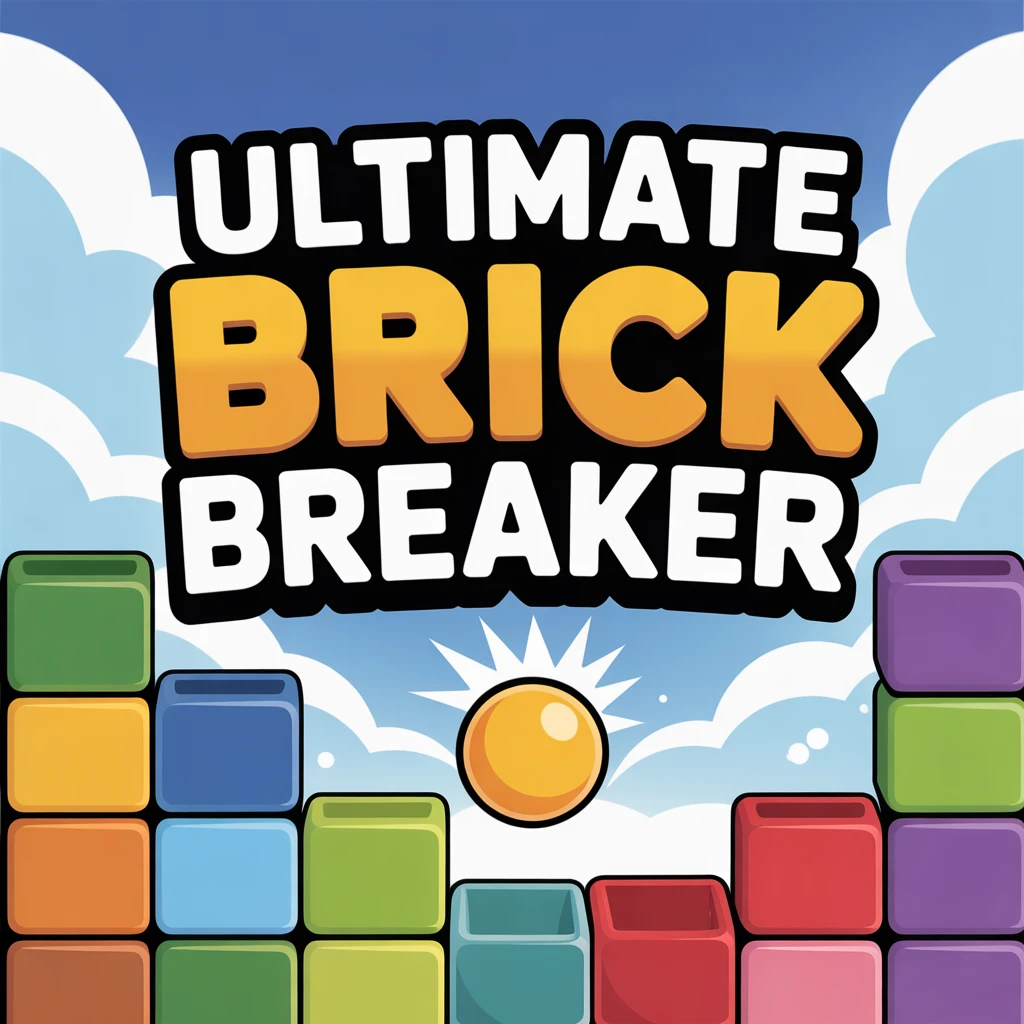Cover image of Ultimate Brick Breaker: Free Online Adventure