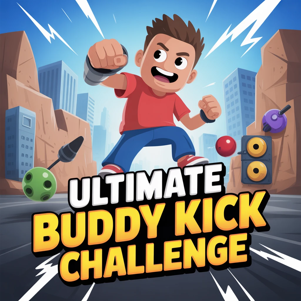 Cover image of Ultimate Buddy Kick Challenge: Free Online Game Adventure