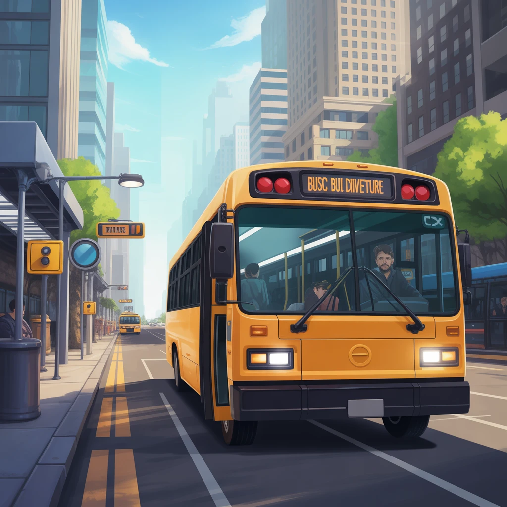 Cover image of Ultimate Bus Driving Adventure: Free Online Game to Conquer the Streets!